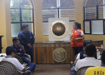 La reunión de COE se llevo a cabo en las instalaciones de Gobernación Departamental