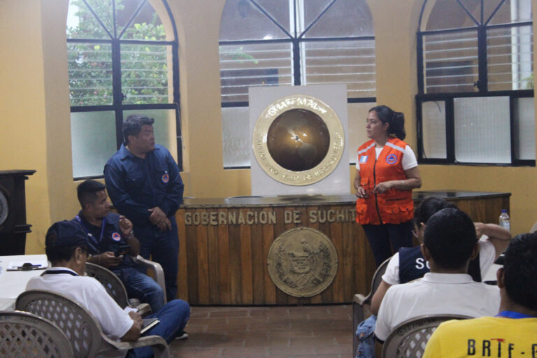 La reunión de COE se llevo a cabo en las instalaciones de Gobernación Departamental