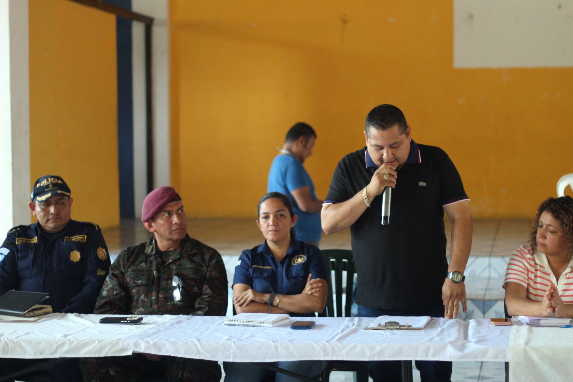 Seguridad y prevención: trabajo coordinado en Santa Bárbara Suchitepéquez.