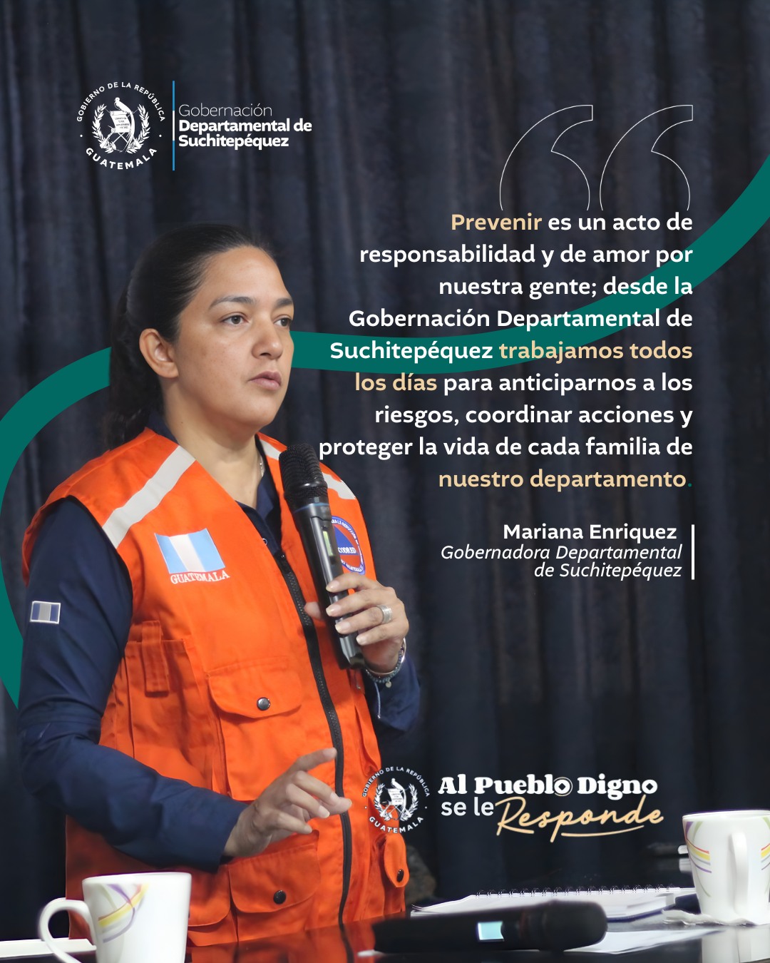 Suchitepéquez demostró que la prevención también se practica.