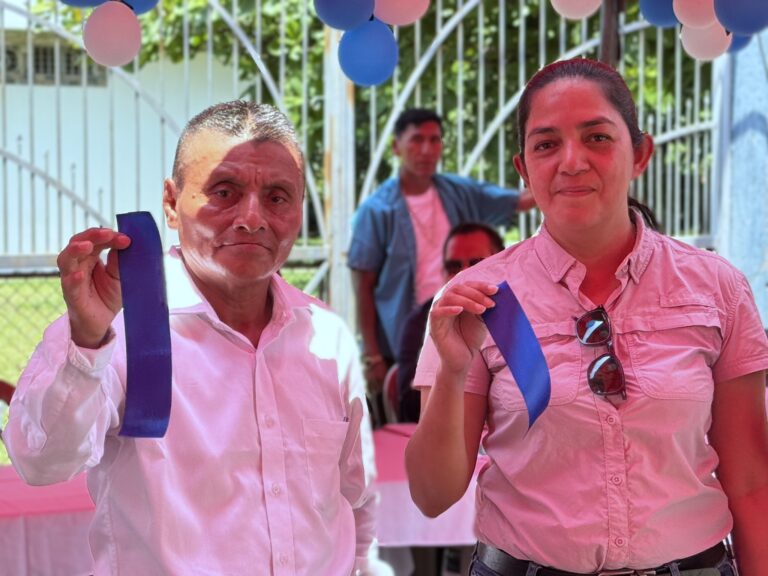 Santo Domingo Suchitepéquez, dio un paso firme hacia el desarrollo con la inauguración del proyecto de adoquinado