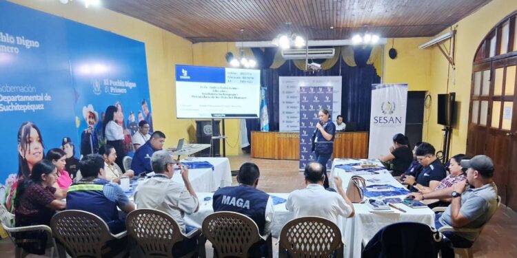 CODESAN Suchitepéquez fortalece acciones para la prevención de la desnutrición