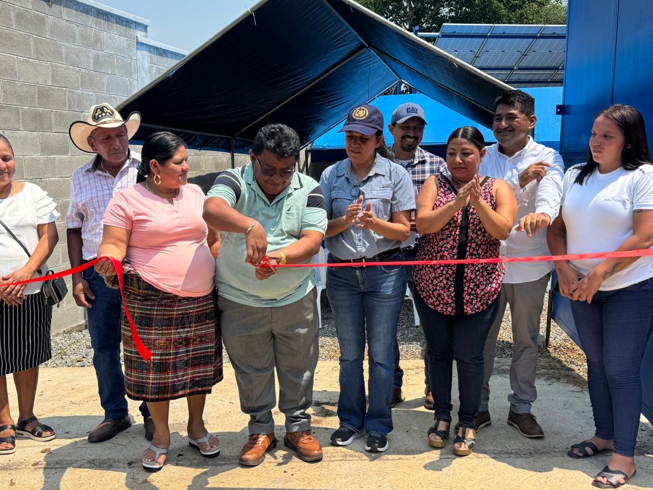 El agua llega al Cantón Las Victorias